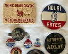 Lot Of 21 Adlai Stevenson Estes Sparkman Pins Buttons Pinbacks  — photo 2