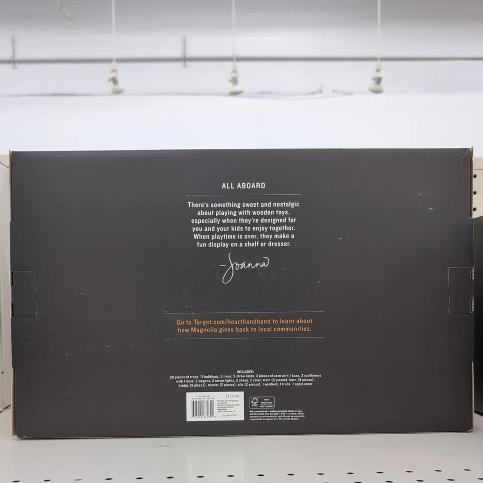 Juego de 84 vías de tren Hearth & Hand with Magnolia Foto 2 de 4