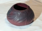 Early Van Briggle Arts & Crafts Pottery 7½"  Tulip Bowl - Blue Mulberry Glaze