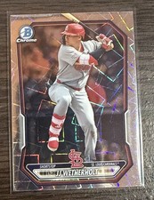 Topps 2026 Bowman Chrome JJ Wetherholt Lazer Refractor- Cardinals. A0001