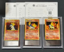 Pokemon Card 【U.S./DDP】 ARS10 Cyndaquil Quilava Typhlosion Premium File Old Back
