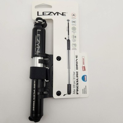Lezyne ABS Pressure Drive Mini Frame Pump W/ Mount Small Black OPEN PACKAGE