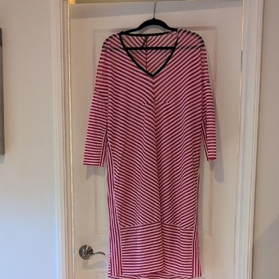 Liviana Conti Made in Italy Striped Swim Coverup
