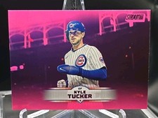 2025 Topps Stadium Club Kyle Tucker Pink Parallel #77- Cubs-Dodgers