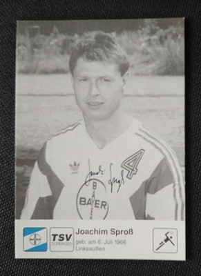 7503 Joachim Sproß Dormagen handball autograph card original signed