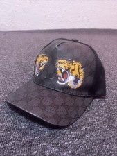 Gucci Bengal Tiger Cap Schwarz Gr S/M Ohne Etikett Benutzt Ist Nicht Kapput Aus
