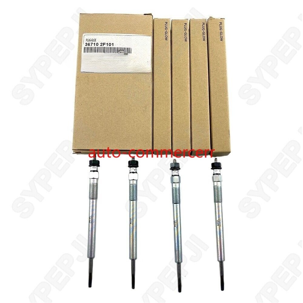 4PCS CRDI TURBO DIESEL GLOW PLUG FOR Hyundai Santa Fe Tucson IX35 2.0 L 2.2L New