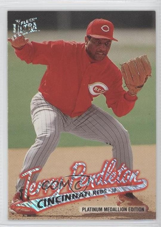 1997 Fleer Ultra Platinum Medallion Edition Terry Pendleton #P535 0q3