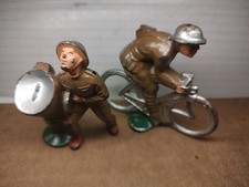 Manoil Anti-Aircraft Search Light  Bicycle Despatch