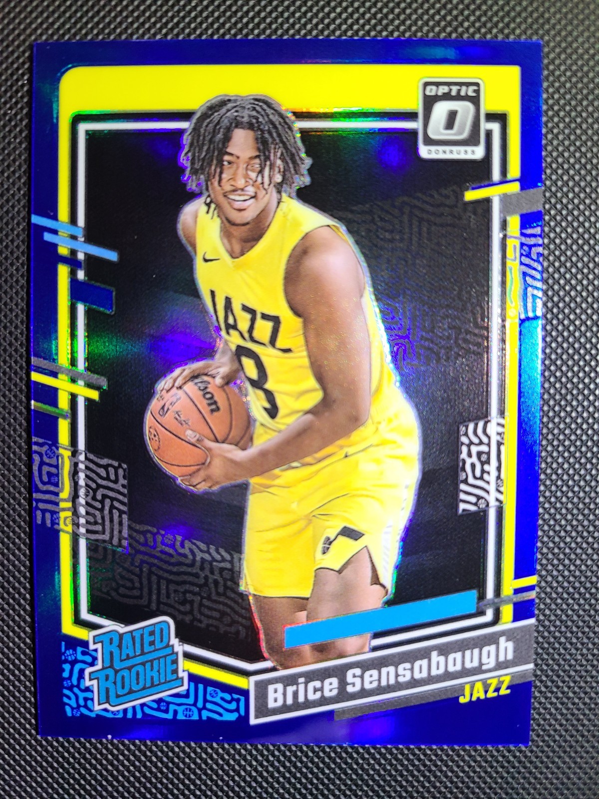 Brice Sensabaugh /49 Blue Prizm 2023-24 Panini Donruss Optic Rated Rookie #209🔥