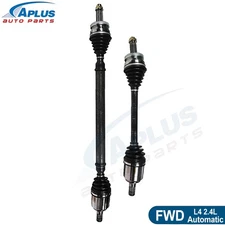 CV Axle Shaft Front Left Right Set for 2016-20 Kia Optima 2015-19 Hyundai Sonata