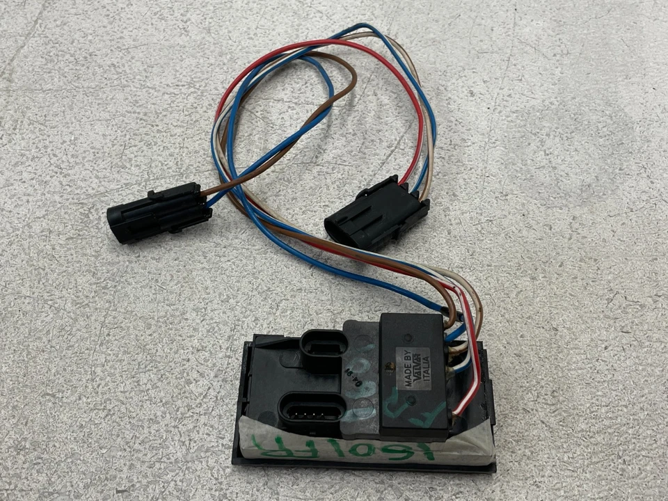 Interruptor de ventana de bloqueo de puerta de paso delantero derecho Cadillac Allante 1987-1993 1601 OEM Foto 3 de 4