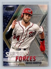 2018 Stadium Club #SF-BH Bryce Harper  Special Forces  Washington Nationals