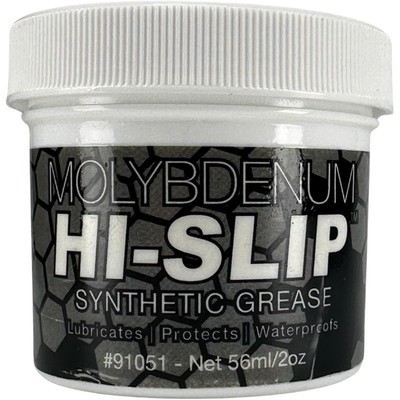 Sentry Solutions Hi-Slip Grease Molybdenum Synthetic Reduces Friction 2 oz Jar