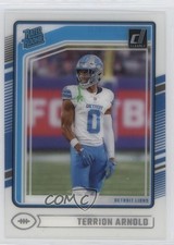 2024 Panini Clearly Donruss Rated Rookie Terrion Arnold #85 15vt