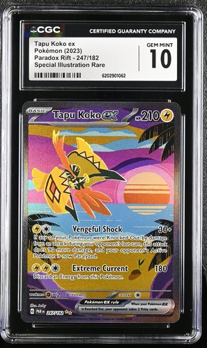 Tapu Koko ex graded CGC 10 for sale on eBay