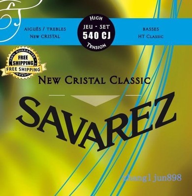 Savarez 540CJ Guitar Strings Acoustic Trebles Cristal HT Classical High Tension