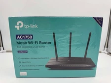 TP-Link Archer A7 AC1750 Wireless Dual-Band Gigabit Router - Black