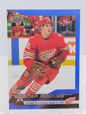 2025-26 Upper Deck Star Rookies #22 Michael Brandsegg-Nygard Blue Parallel