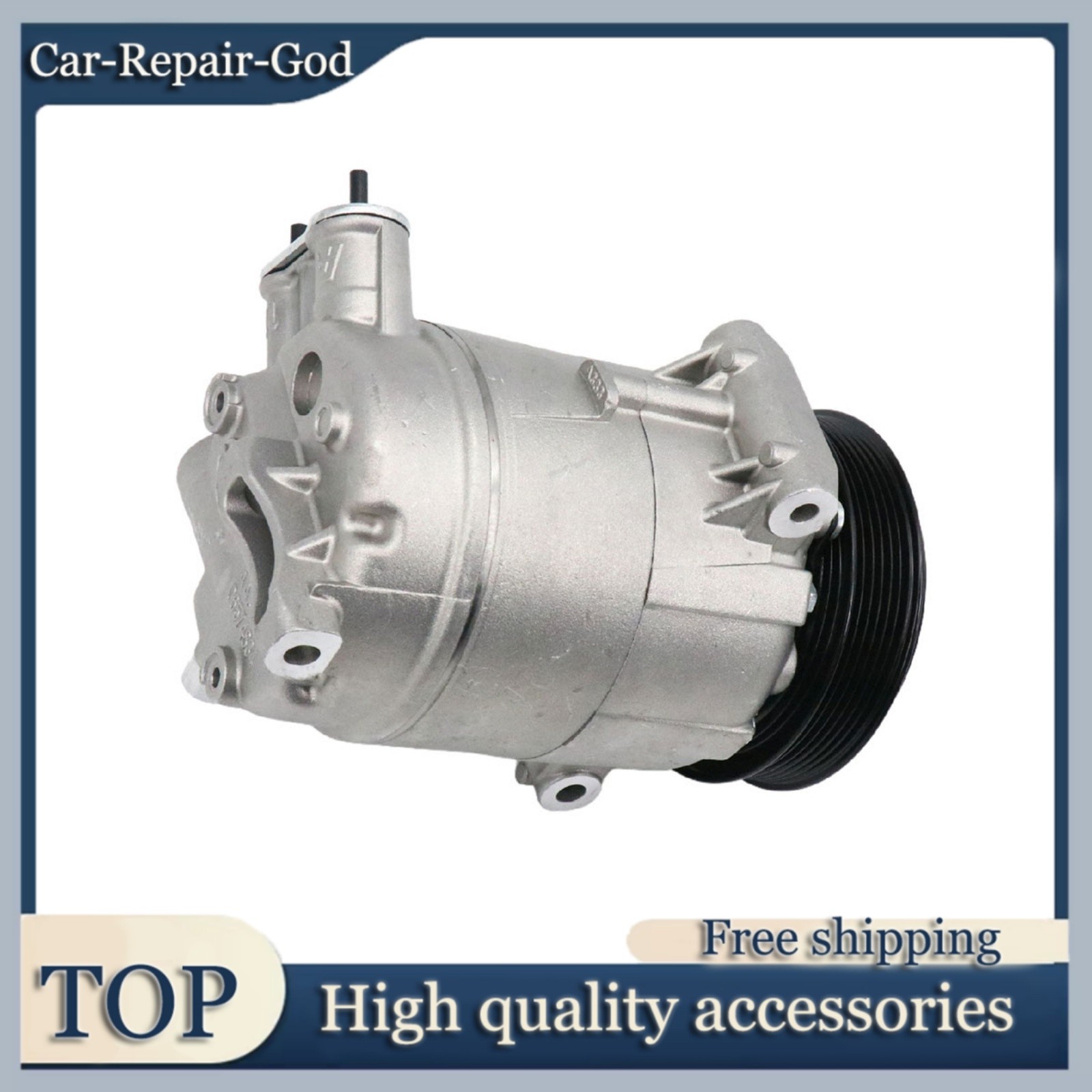 AC Compressor AD-1086 333332 Fits For Maserati Levante 3.0L 2017 2018