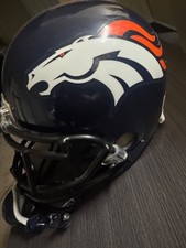 Denver Broncos F/S Speed Helmet blue and orange