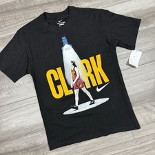 Nike Caitlin Clark "So Win" T-Shirt Black Men’s Size XS Fever NEW IO7376-010
