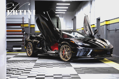 VERTINI RFS1.8 BRUSHED BRONZE WHEELS FOR CORVETTE C8 STINGRAY Z51 19X8.5 20X11