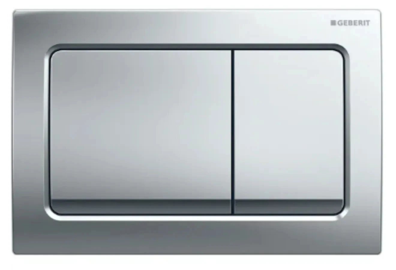 Alpha30 Geberit flush plate Chrome