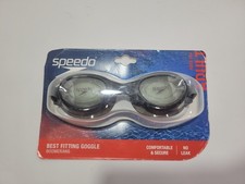 Speedo Performance Fit Goggle Record Breaker Mirrored Lenses No Leak Adult 14