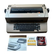 Genuine IBM Correcting Selectric II Electric Typewriter Tested with Manual
