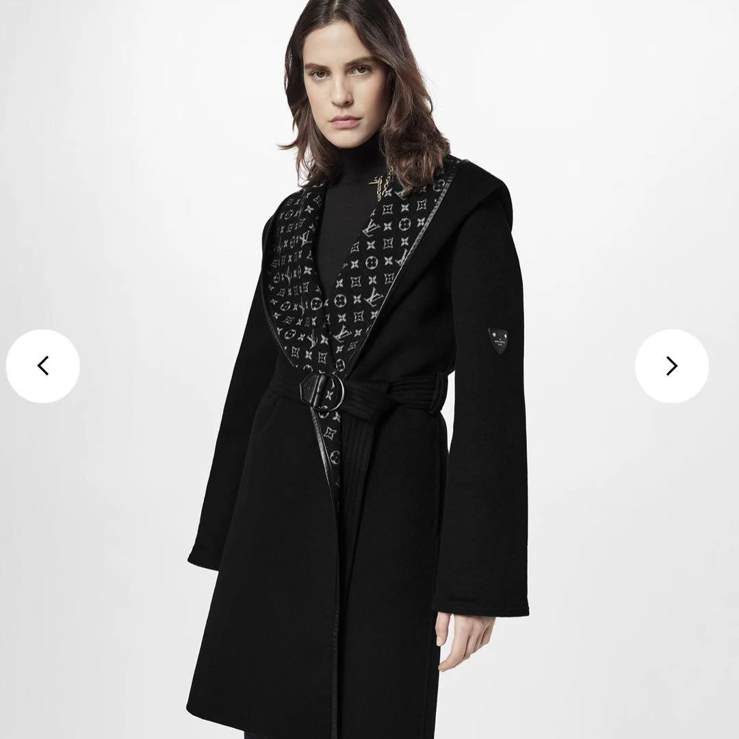 LOUIS VUITTON（LV） Cappotto con cappuccio Louis Vuitton taglia rara