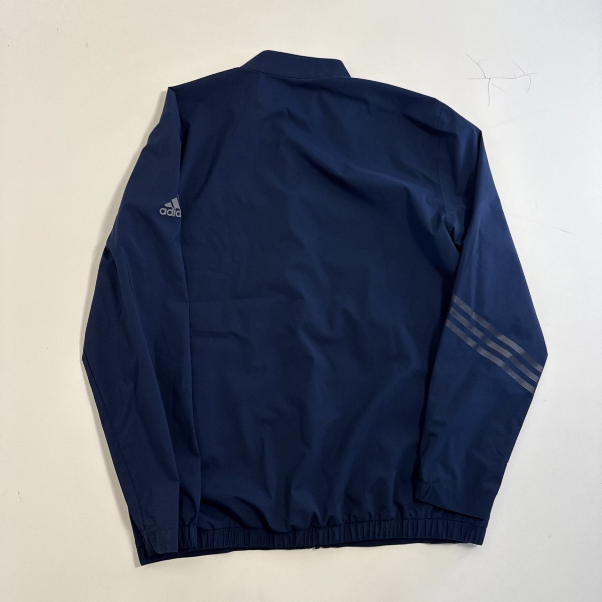 Wing Stop Jacket Adult L Blue Full Zip Chicken Wings Franchise