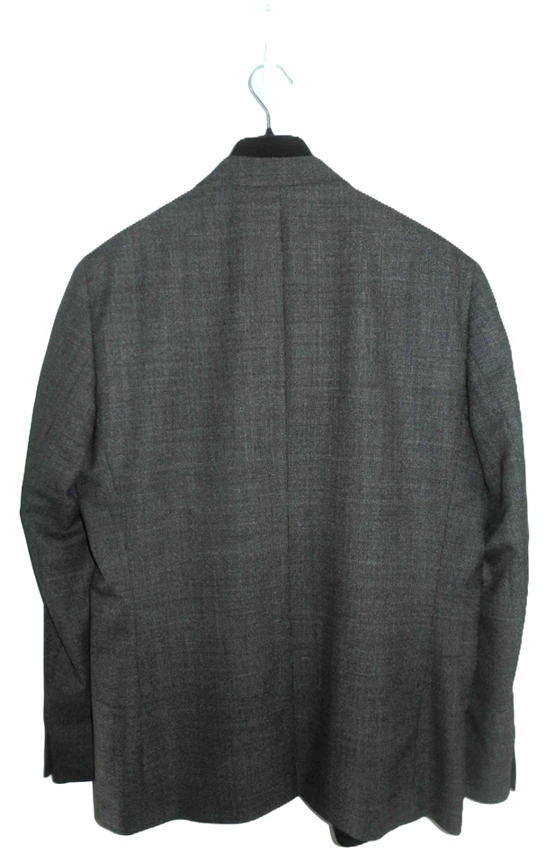 Abrigo deportivo de lana gris 44R 44 Reg ALLSAINTS Ross CT para hombre nuevo sin etiquetas Foto 4 de 4