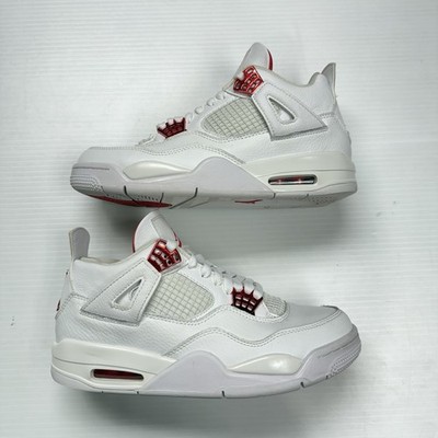 2020 Air Jordan 4 Retro Metallic Red Mens 7M / 8.5W CT8527-112 Basketball Sport