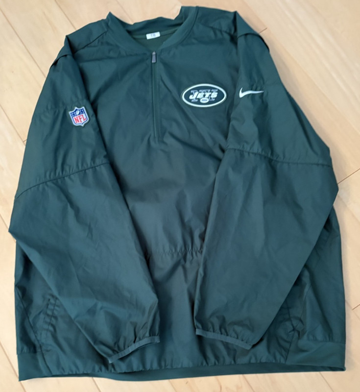 Todd Bowles NFL New York Jets Sideline Jacket Game Used Worn