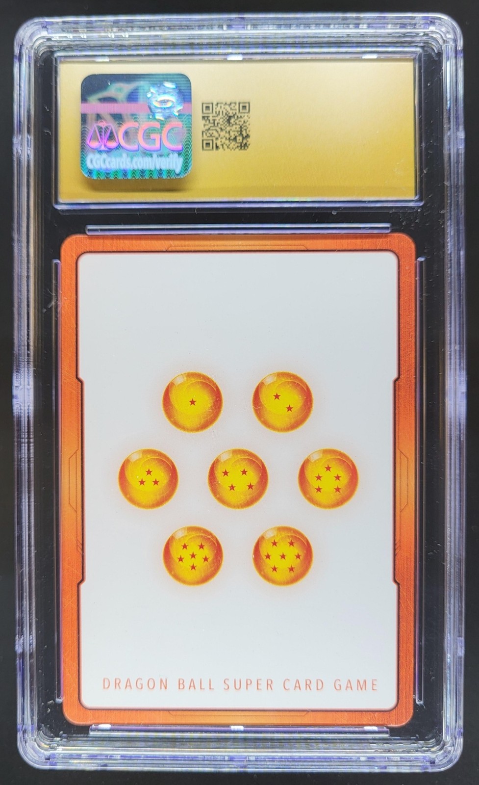 2025 DRAGON BALL SUPER FUSION WORLD Z FIGHTERS PROMO E-91 CGC 10 PRISTINE Z PT view 2