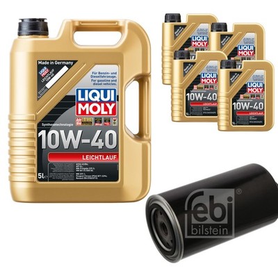 FEBI Ölfilter 9L LIQUI MOLY 10W-40 Leichtlauf für VW Transporter IV Bus 70XB