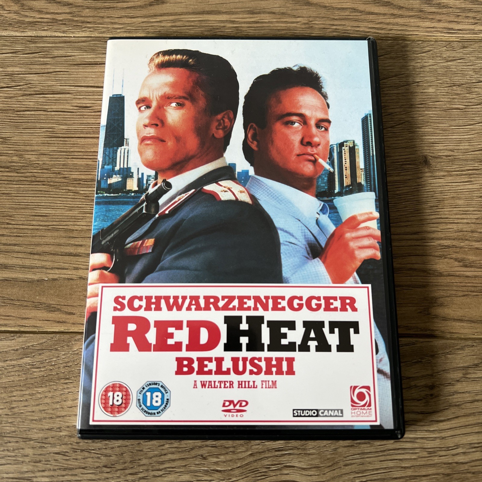 Red Heat - DVD Arnold Schwarzenegger, Walter Hill 1980s Cult Action film movie
