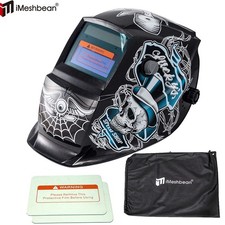 True Color Solar Auto Darkening Welding Helmet Arc Tig Mig Mask Grinding Hood