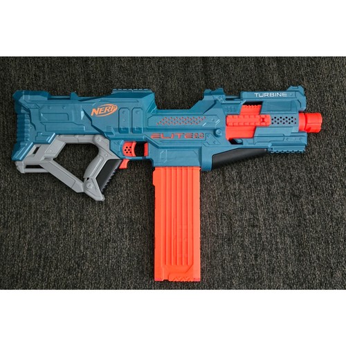 Nerf Elite 2.0 Turbine CS-18 Blaster Blue and Orange