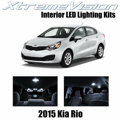 XtremeVision Interior LED for Kia Rio 2015+ (8 PCS) Pure White