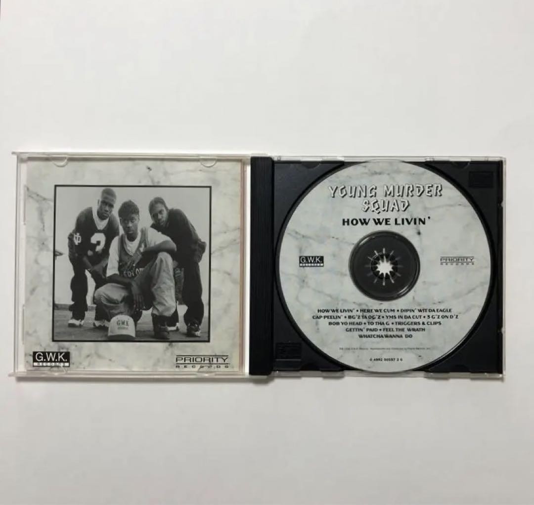 Young Murder Squad – How We Livin' CD 1996 GWK Records