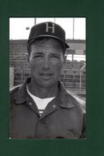 JIM BUSBY, 1965 Houston Astros coach ~1950s-90s Mel Bailey real photo postcard