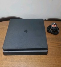 Sony PlayStation 4 PS4 Slim 500GB Console Black - Tested & Working
