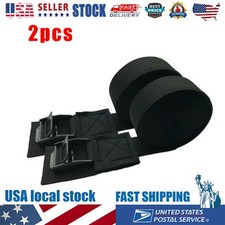 2X9.8 Ft Car Roof Rack for Kayak Cam Buckle Lashing Strap Luggage Strap