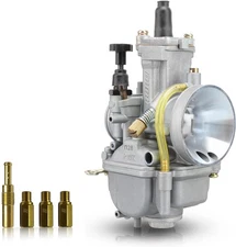 NIBBI Carburetor, PWK 28MM Carburetor Fit for 200cc 225cc 250cc ATV Pit PWK28 