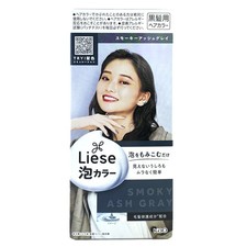 Kao Liese Prettia Bubble Hair Color Smokey Ash Gray