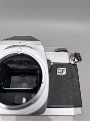 Vintage Canon AL-1 QF 35mm SLR Film Camera Body & Case AS IS Parts