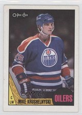 1987-88 O-Pee-Chee Mike Krushelnyski #202 2d8