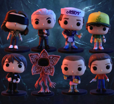 Stranger Things Collectibles Demogorgon, Eleven, Eddie Munson